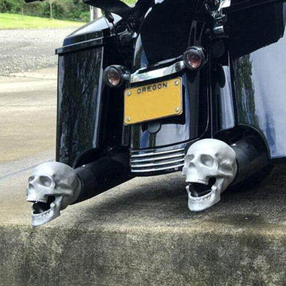 Black Skull Exhaust Tip