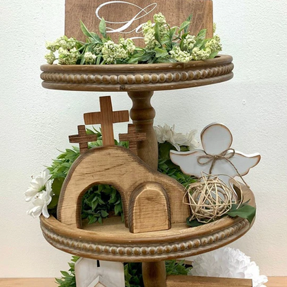 Heavenly Easter Decorative Serving Tray Set