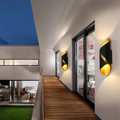 Bright Solar Powered Outside Wall Light
