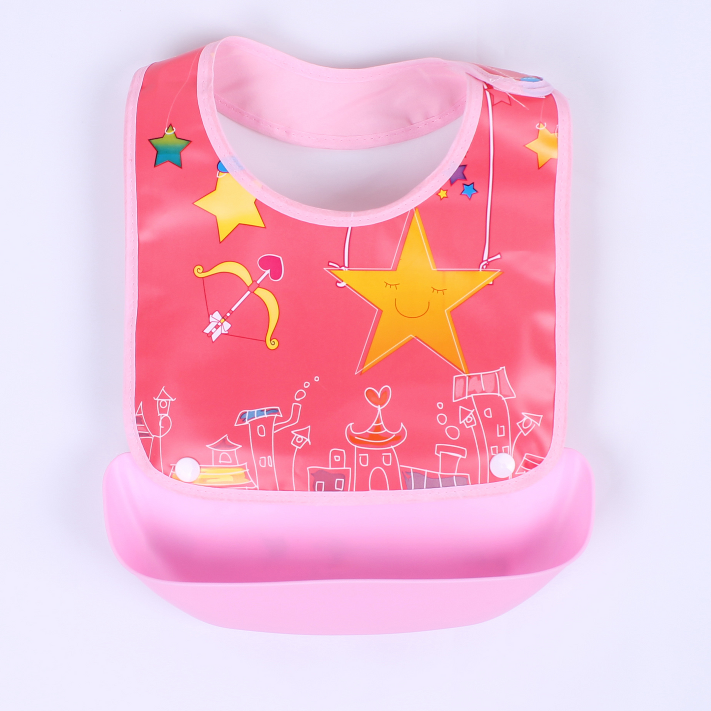Befez | Baby Bib with Crumb Tray - Easy Clean, Fun Design