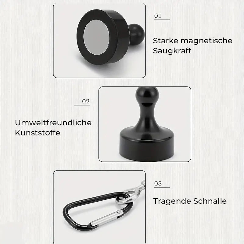 Practical Strong Magnetic Tent Hook