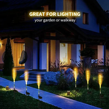 Natural Rattan Outdoor Garden Lamp