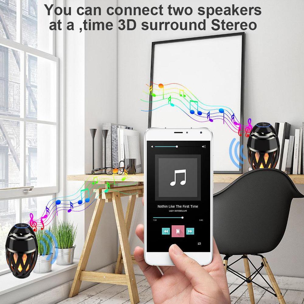 Compact LED Portable Bluetooth Speaker