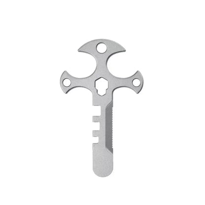 Durable Titanium Multi-Tool Keychain Necklace