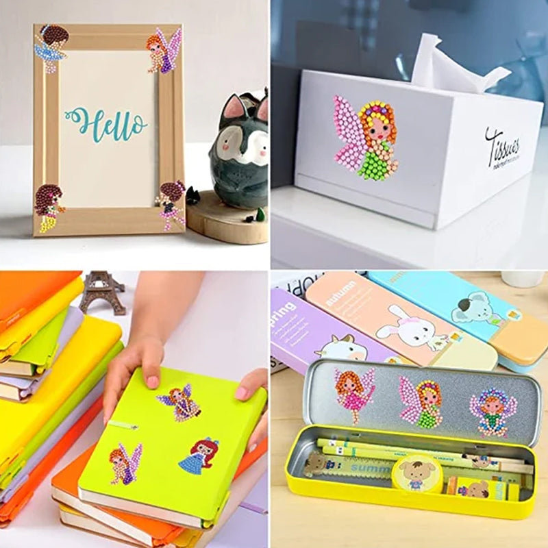 Colorful Crystal Sticker Set