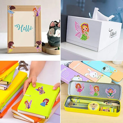 Colorful Crystal Sticker Set
