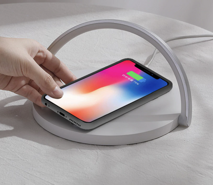 Befez | Bowlight Design | Compact 3-in-1 LED Night Lamp With Wireless Charging