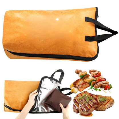 Thermal BBQ Food Resting Wrap Bag with Strap