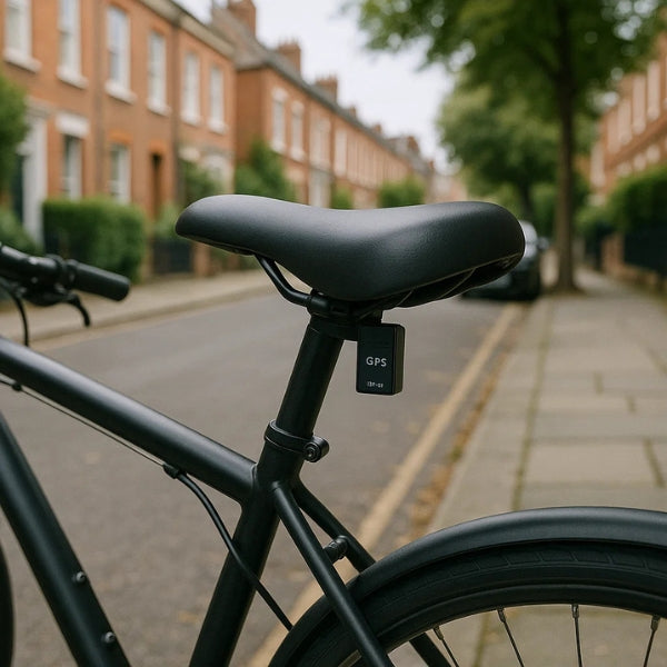 Compact GPS Bike Tracker No Monthly Fee