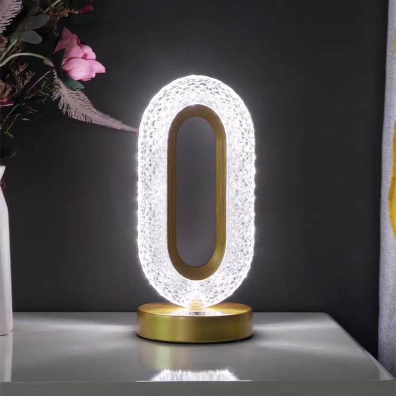 Luxury Glass Table Lamp