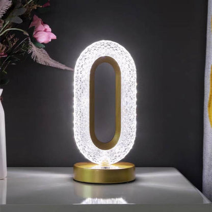 Luxury Glass Table Lamp