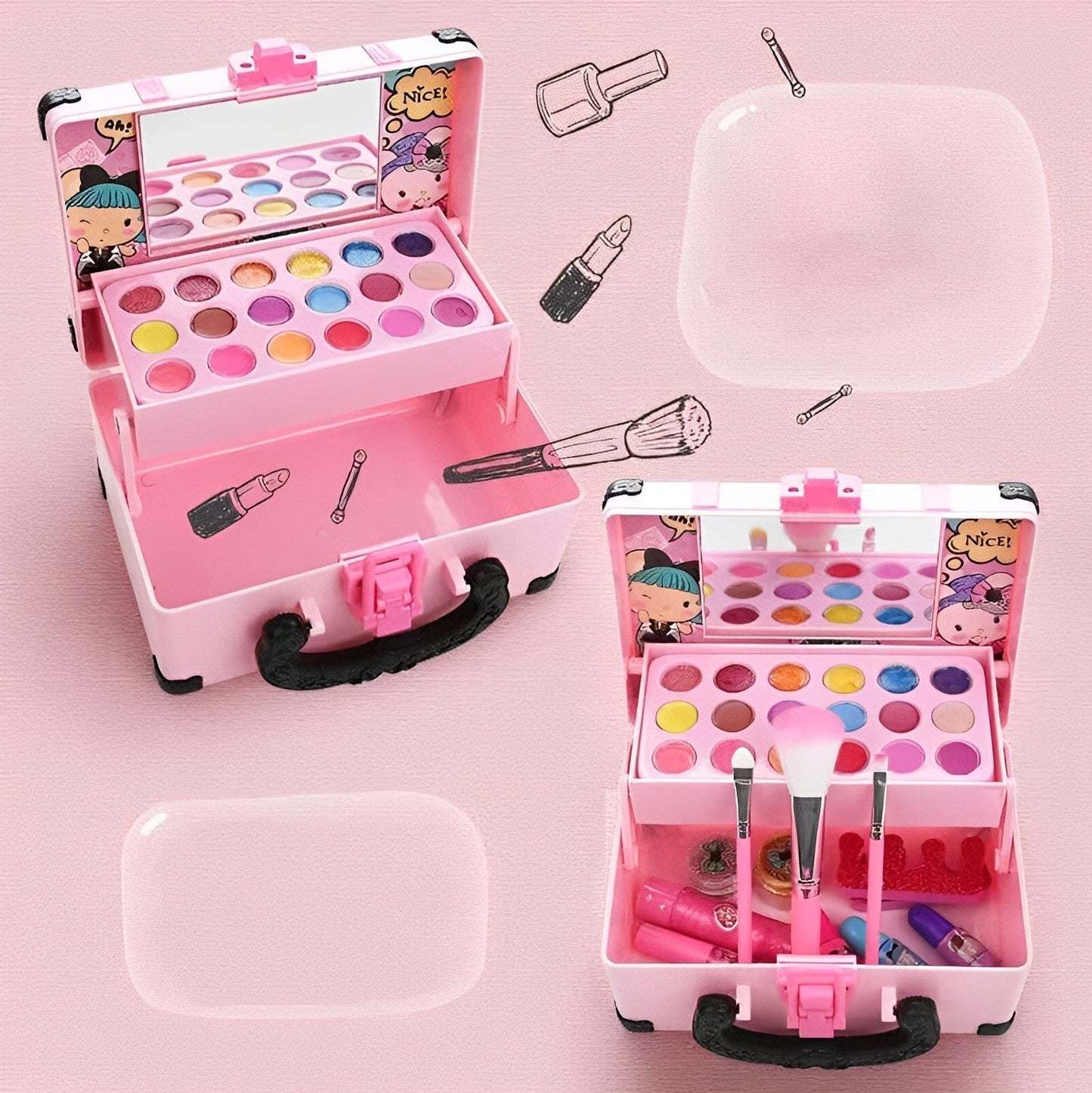Fun Kids Washable Makeup Kit Set