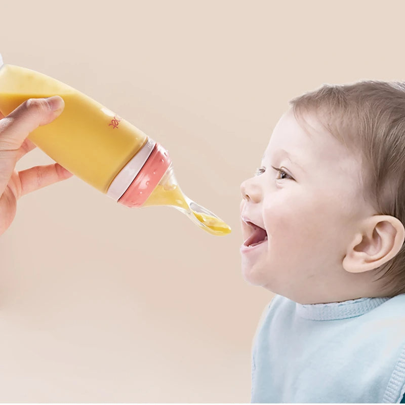 Baby Food Bottle with Spoon Feeder - Befez