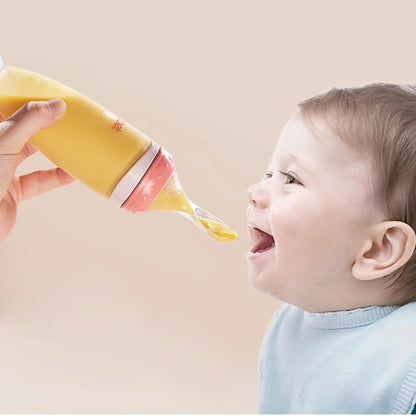 Baby Food Bottle with Spoon Feeder - Befez