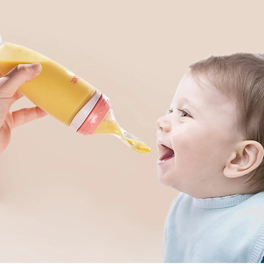 Baby Food Bottle with Spoon Feeder - Befez