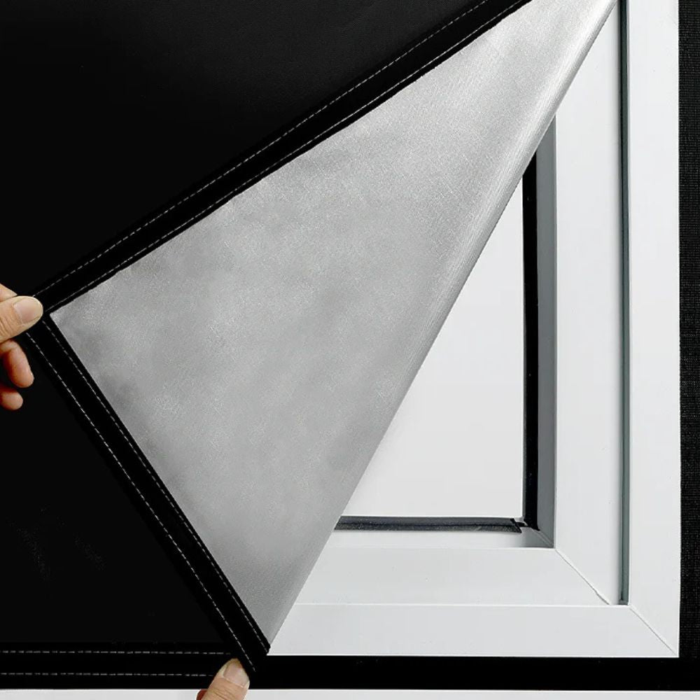 Thermal Black Window Treatment Shade Blocker