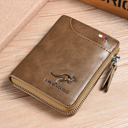 Secure Leather Men's Wallet with RFID Protection - Befez