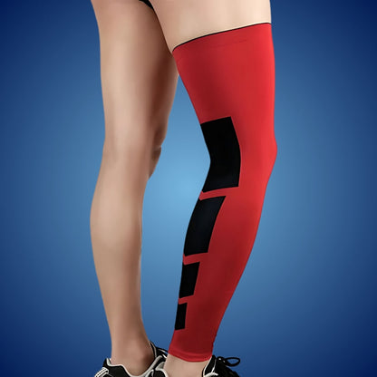Sports Compression Leg Sleeve for Improved Blood Flow