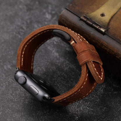 Unique Genuine Leather Apple Watch Strap