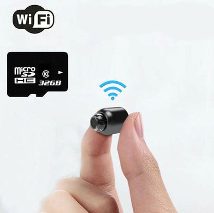 Compact WiFi Home Security Camera Night Vision UK