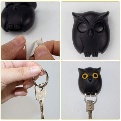 Cute Owl Wall Key Holder