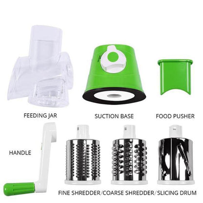 3 in 1 Kitchen Grater Slicer Shredder