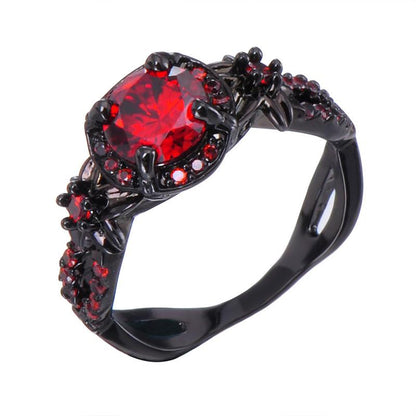 Timeless Black Gemstone Ring