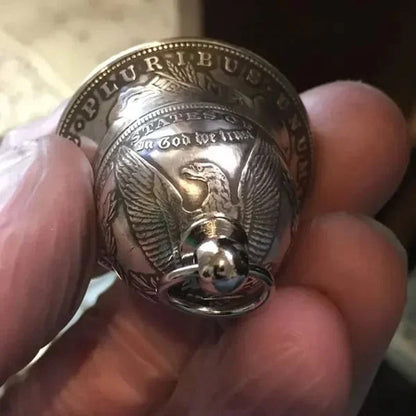 Antique Style Morgan Silver Bell