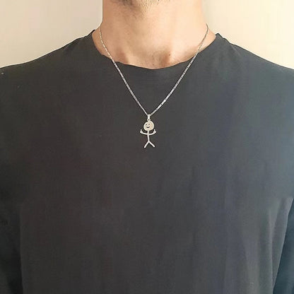 Trendy Novelty Laughing Necklace