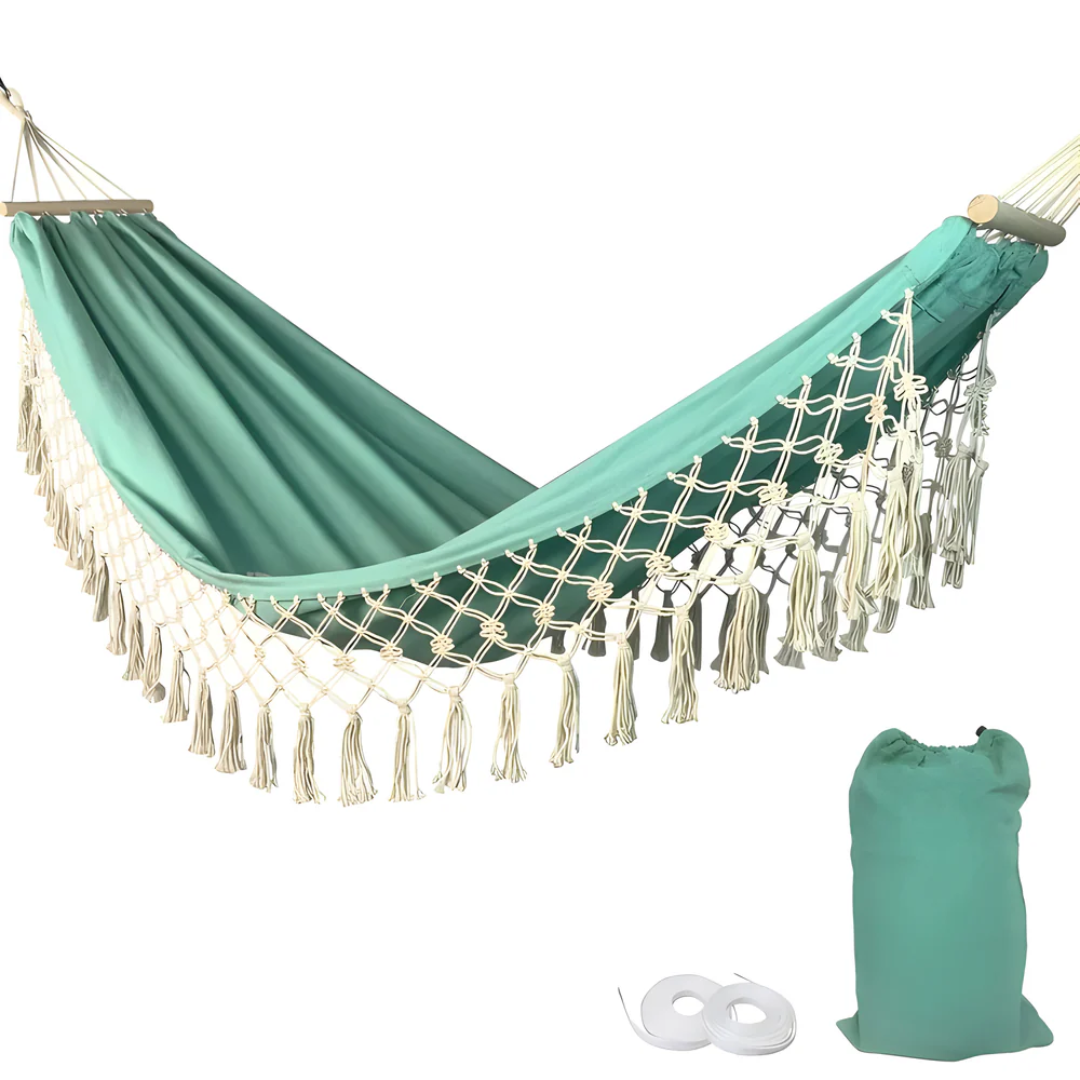 Soft Cotton Bohemian Hanging Hammock