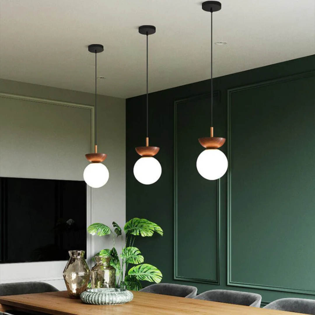Asian Inspired Hanging Light Pendant