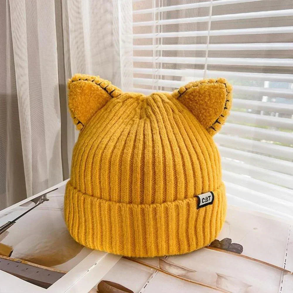 Warm Women's Knitted Winter Beanie Hat