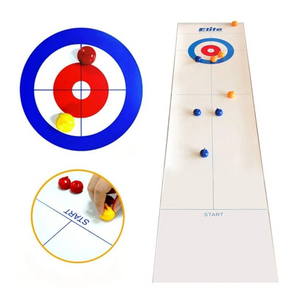 Fun Tabletop Curling Game