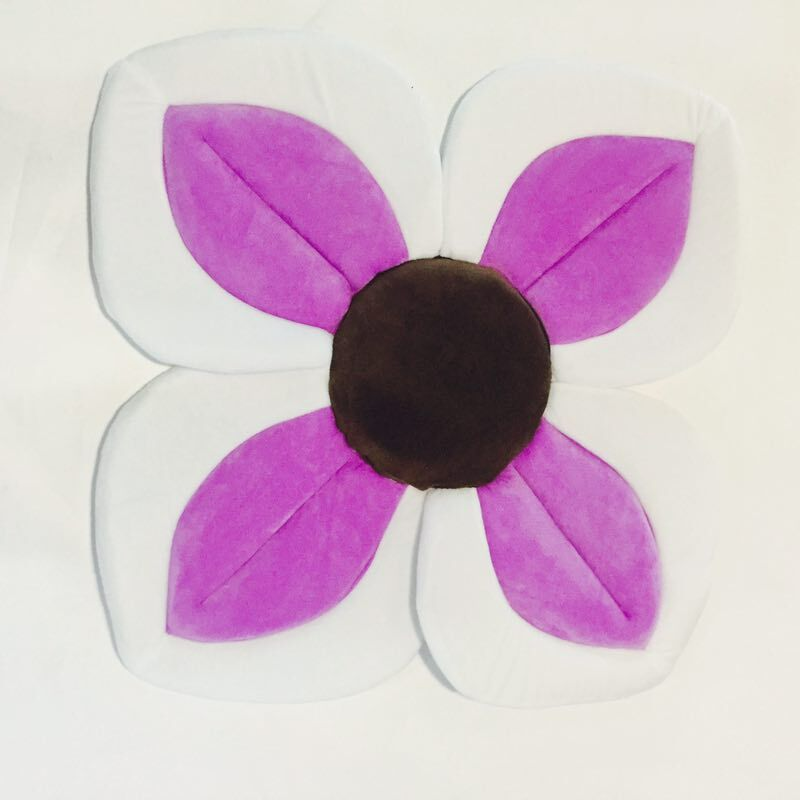 Soft Flower Shaped Non Slip Baby Bath Mat