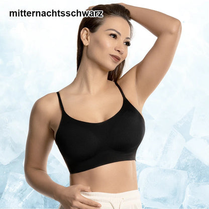 Slim Cooling Bra Made of Breathable Silk