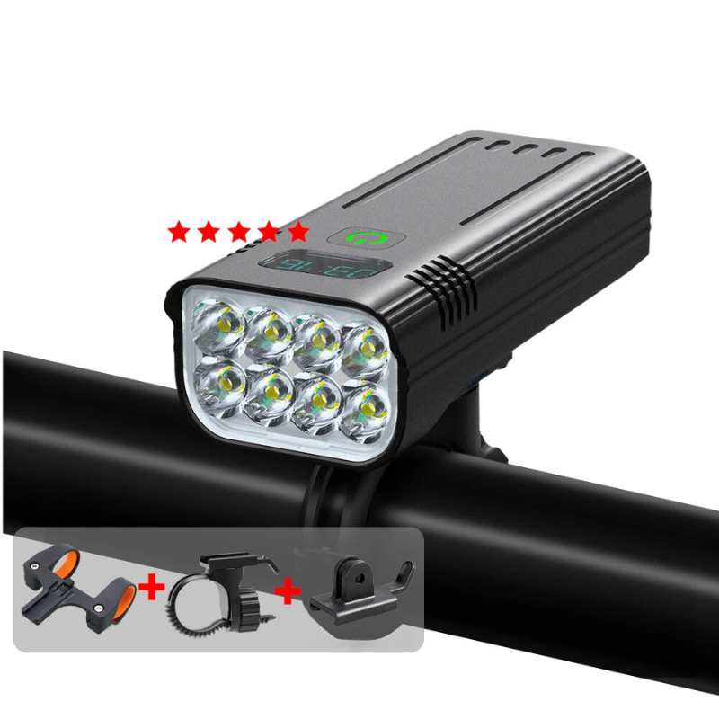 Bright 5000 Lumen Rechargeable Bicycle Front Light