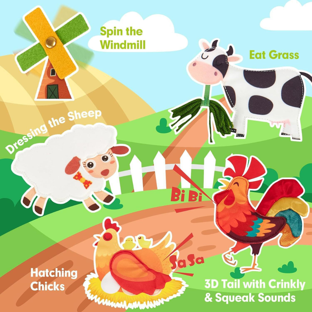Fun Learning Montessori Activity Book for Kids
