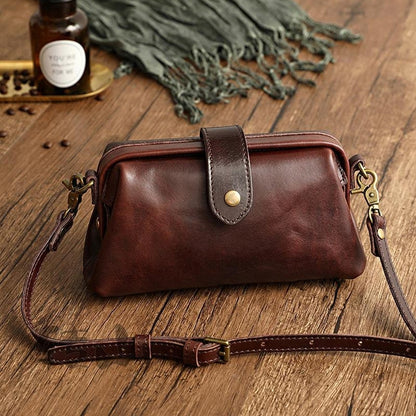 Authentic Handmade Distressed Leather Bag