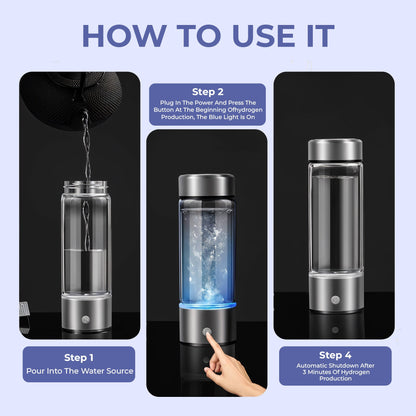 Alkaline Water Purifier Bottle – Boosts Healthy Hydration