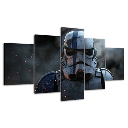 Star Wars Stormtrooper 5-Piece Canvas Art Print Set