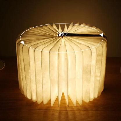 Compact LED Reading Lamp with Flexible Arm