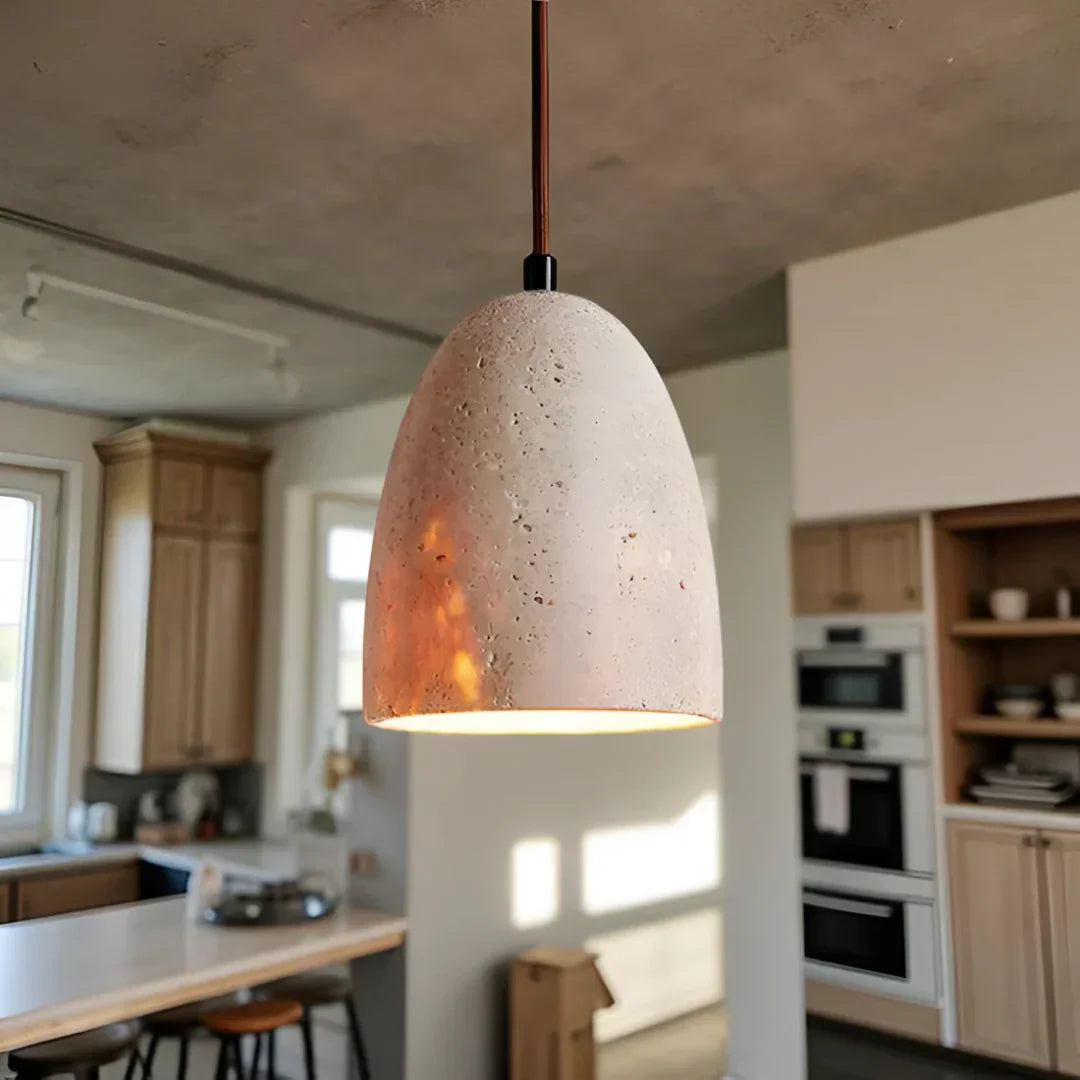 Vintage Stone Drop Ceiling Light