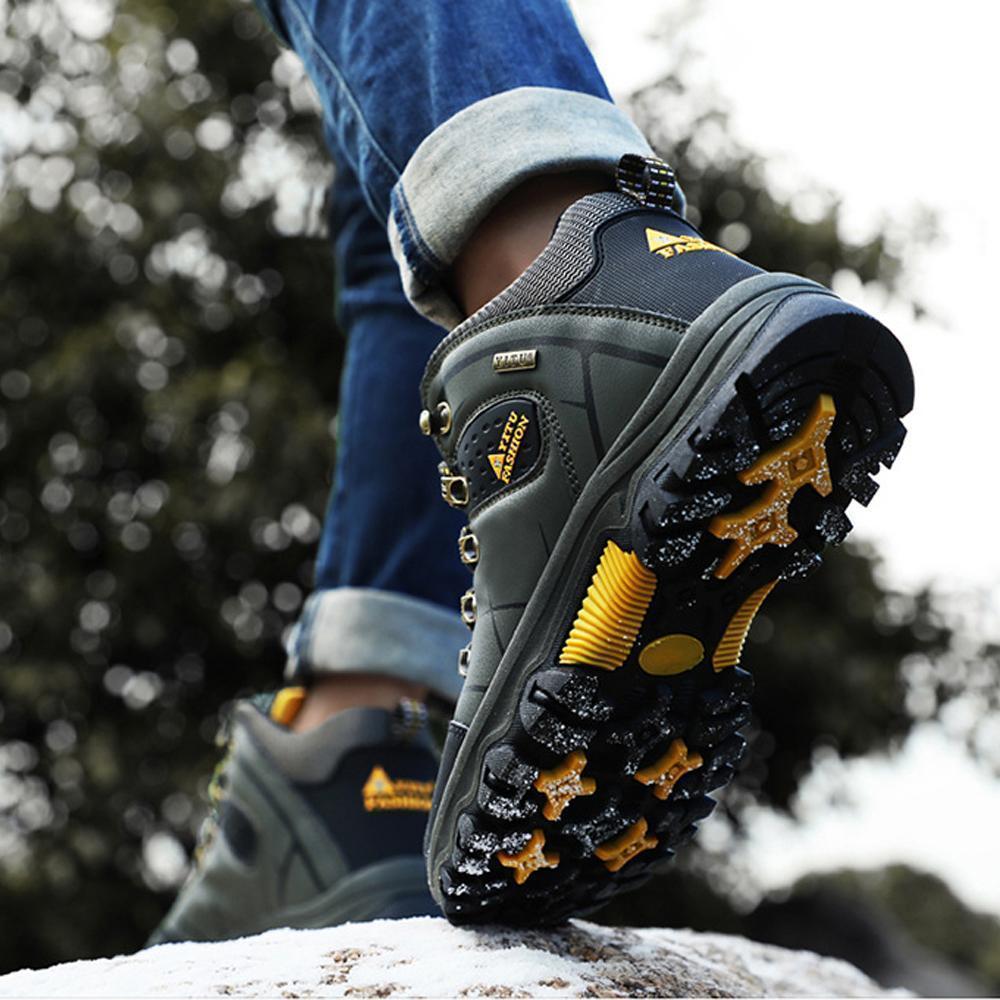 Warm Men's Waterproof Hiking Boots