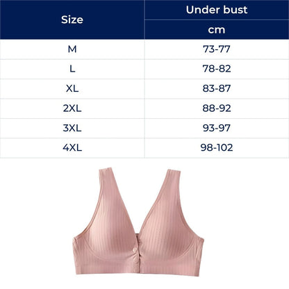 Soft Cotton Nursing Bra for Breastfeeding Moms