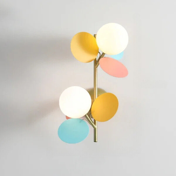 Stylish LED Glass Wall Light Fixture