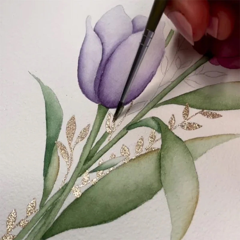 Vibrant 20 Color Watercolor Art Set