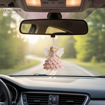 Soft Plush Guardian Angel Ornament