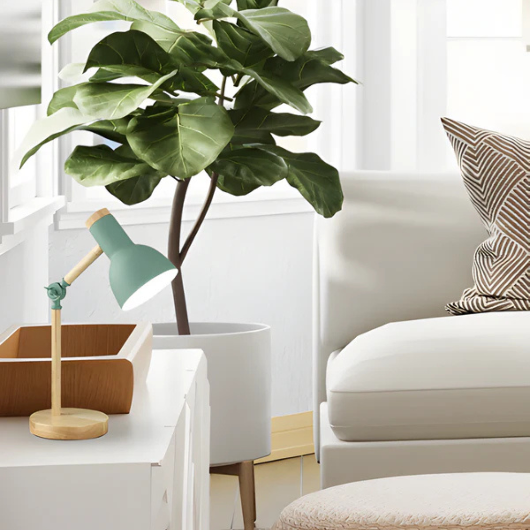 Befez | Wooden Flexible Desk LED Lamp