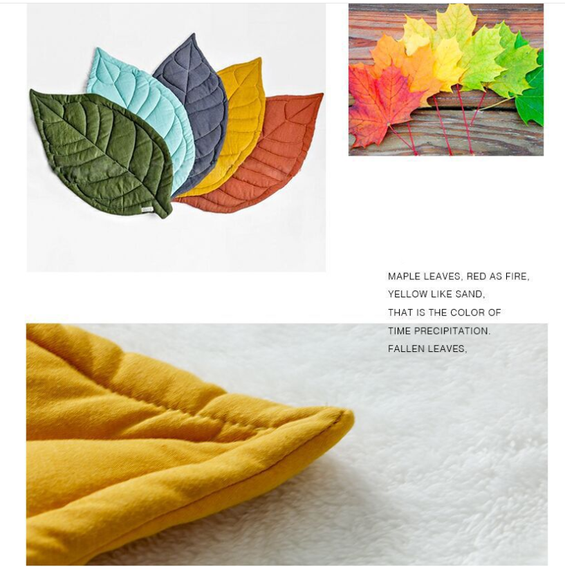 Befez | Infant Playmat - Cute Leaf Design, Plush & Cozy