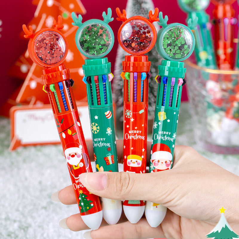 Colorful Holiday Glitter Pens